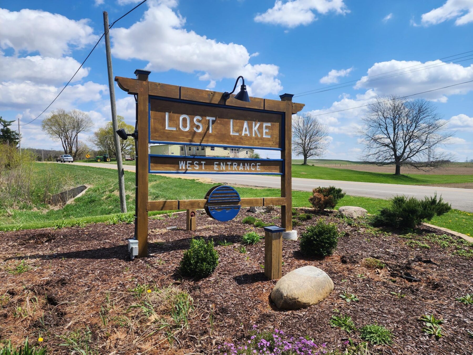 Lost Lake Sign - 712 Kaskaskia Drive Dixon IL 61021